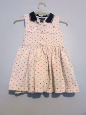 Girls Tommy Hilfiger White Dress Size 4 EUC