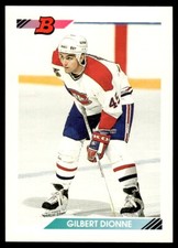 1992 Bowman #439 Gilbert Dionne - Montreal Canadiens