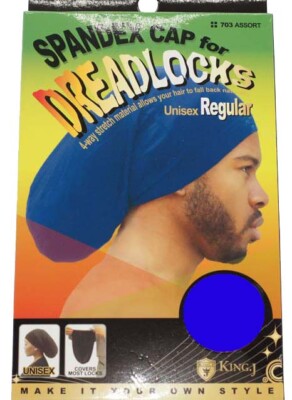 Dreadlocks Jumbo Rasta Stocking Spandex Cap Reggae Marley FLEX Rastafari REG/XL