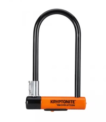 Kryptonite U - Evolution Standard FlexFrame U Bracket vr2 Bike Lock W Keys