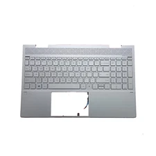 New For HP ENVY X360 15-ED 15M-ED Palmrest Cover w/Backlit Keyboard L93226-001