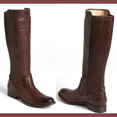 EUC $458 Frye Melissa Scrunch Tall Boots [SZ 5 ½  ] #JRF5