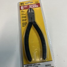KC Professional 6 1/2" Diagonal Cutting Pliers 95503 Lifetime Warranty NIP