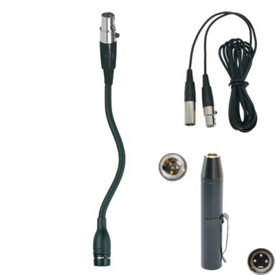 Cardioid Music Instrument Microphone Suspended Hanging XLR 3Pin Phantom Power 2m