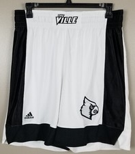 ADIDAS LOUISVILLE CARDINALS BASKETBALL ALI TRIBUTE GAME SHORTS (SIZE 2XL +2)