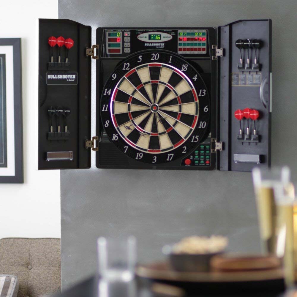 dartboard with electronic scoring