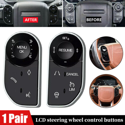 Steering Wheel Button+Window Switch Kit For Land Rover Range Rover Sport L494 - Picture 3 of 20