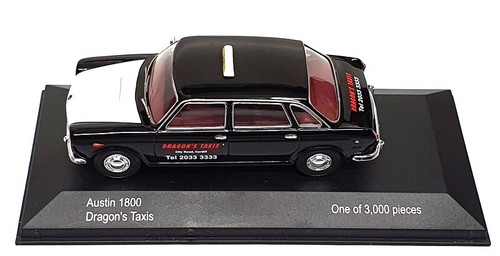 Vanguards 1/43 Scale VA08908 - Austin 1800 Dragon's Taxis - Black/White - Picture 4 of 6