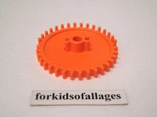 Rare ORANGE KNEX GEAR 2 1/4" Diameter 2.25" Replacement Parts/Pieces Lot