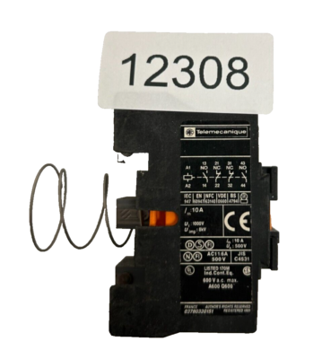 Telemecanique CA2DN22-22E Contactor Relay, 600VAC, 10A, 24V Coil