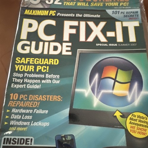 MAXIMUM PC - Ultimate PC Fix-It Guide, Special Issue Summer 2007 - Picture 5 of 9