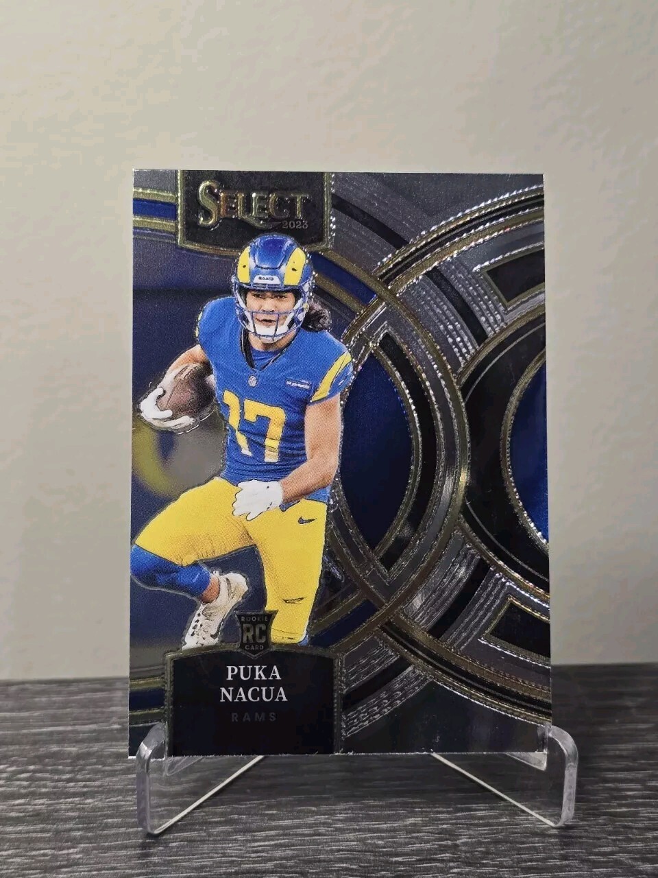 2023 Panini Select Silver Premier Puka Nacua Rookie #199  Rams