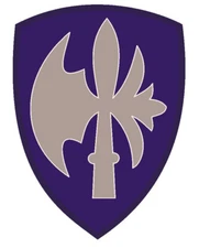 65th Infantry Division Battle Axe Division Sticker Decal M31