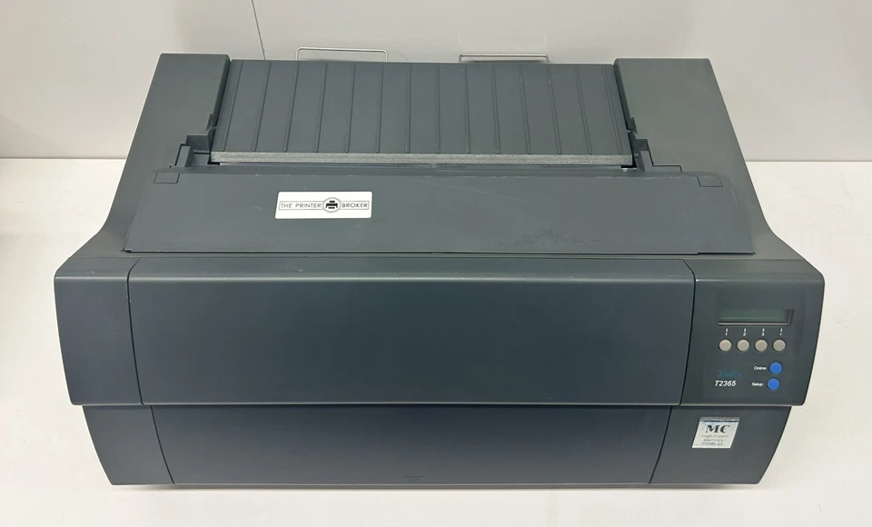Tally T2365 A3 Mono Serial Dot Matrix Printer 918108 - Image 4 of 4
