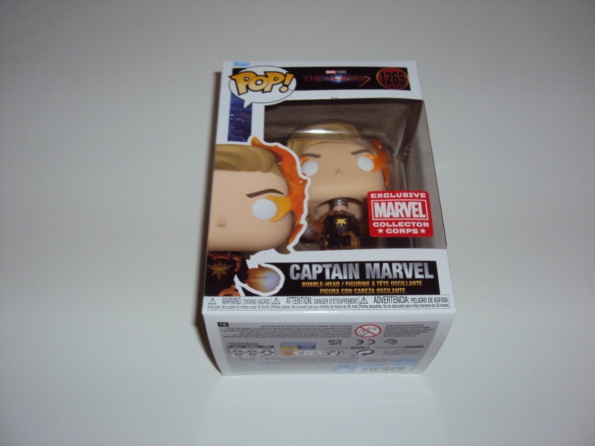 Captain Marvel #1265 Exclusive Marvel Collector Corps Pop Vinyl Figure