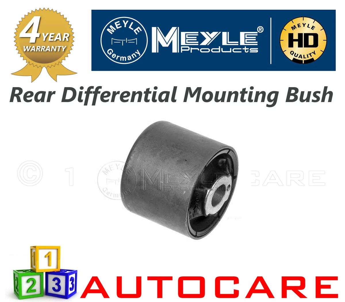 BMW E46 E83 E85 Rear Differential Diff Mounting Bush Meyle HD  