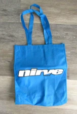 NIRVE Bikes Blue Nylon Classic Tote / Shopping Bag - NEW