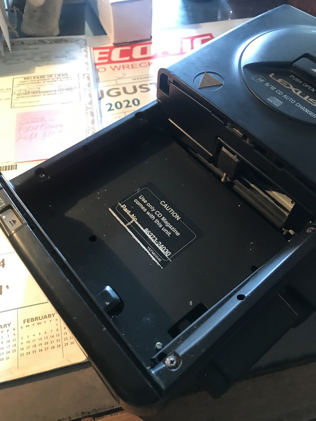 1992 Lexus Sc400 cd changer eBay