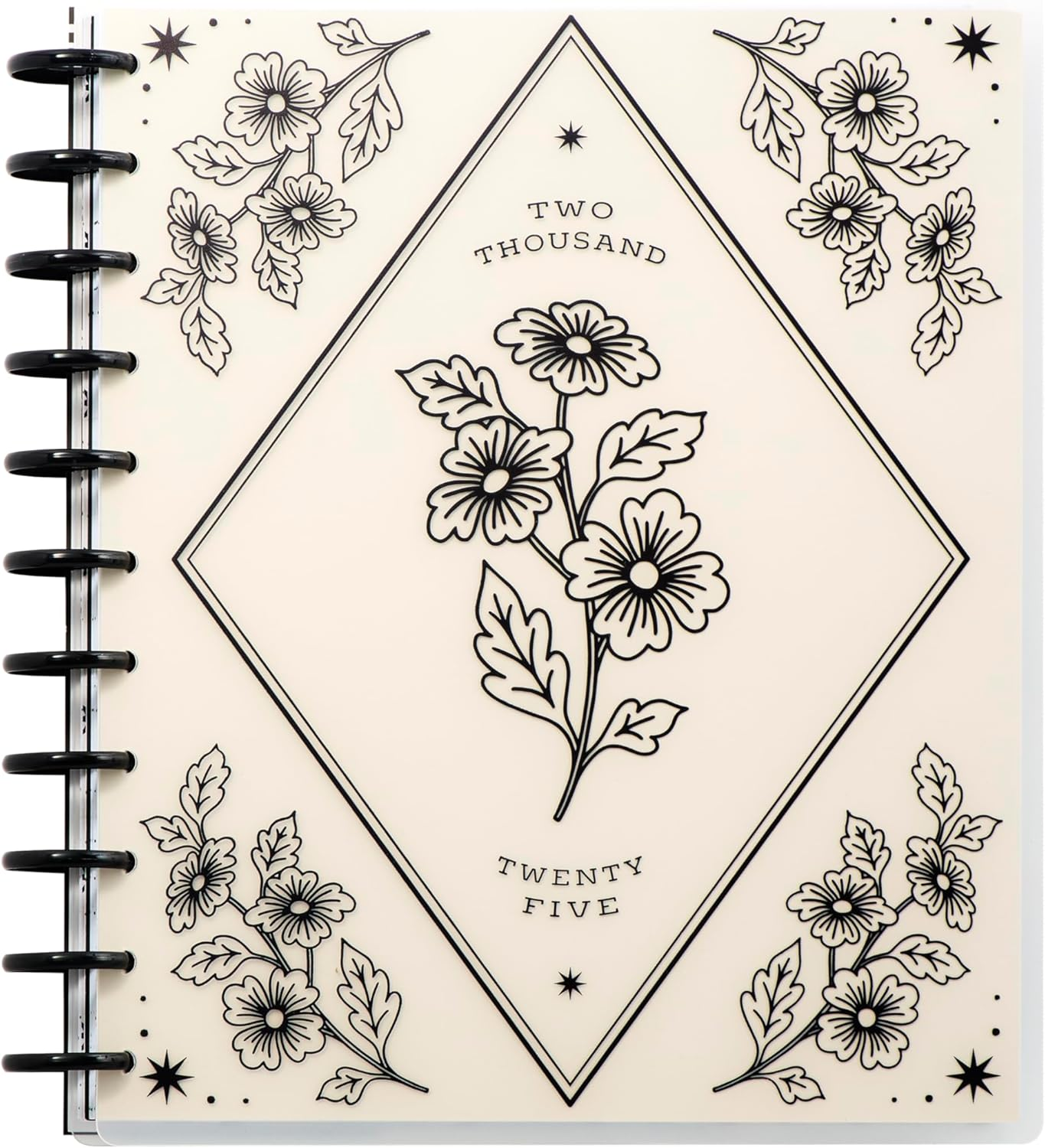 Happy Planner Disc-Bound 12-Month Planner, Jan.–Dec. 2025 Daily, Weekly, and Mon