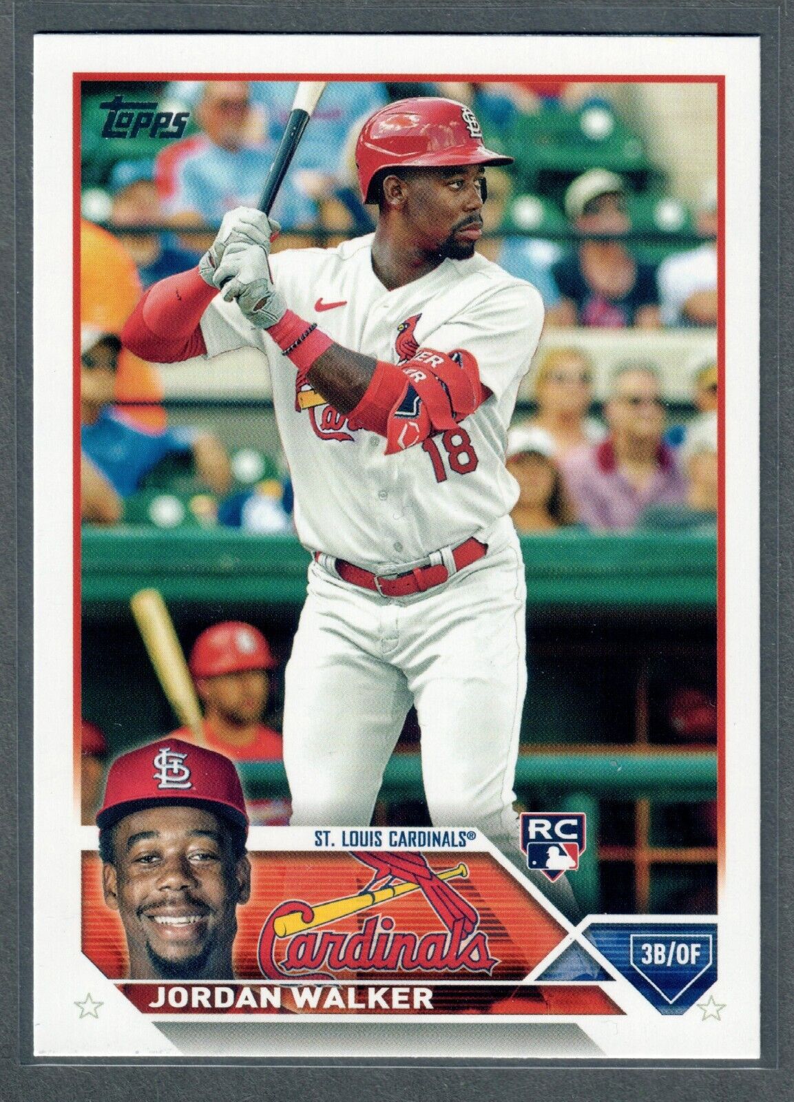 2023 Topps Series 2 Jordan Walker Rookie Card #344 Cardinals RC QTY