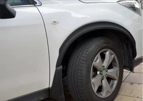 10pcs Black Fender Flare Kit Wheel Arch Cover Trim For 2013-2018 Subaru Forester - Picture 3 of 7