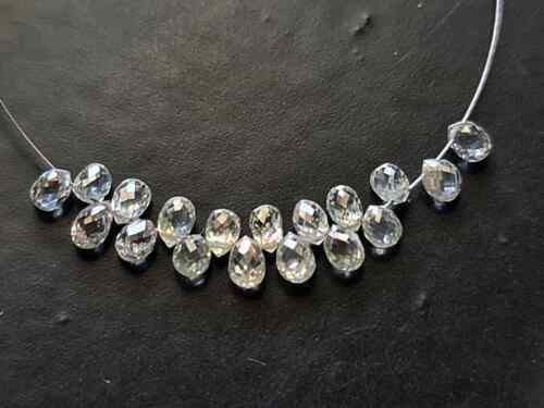 2.5x2-3.1x2.1mm Clear White Bead Tear Drops Diamond Loose (1Pc To 2Pcs)-PPSK12 - Picture 1 of 8