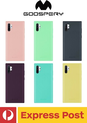 Samsung Galaxy Note 10 Mercury Goospery Style Lux Textured TPU Shockproof Case