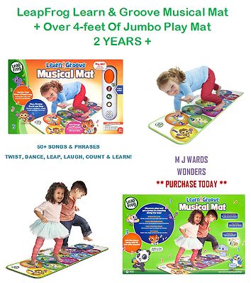 LeapFrog Learn Groove Musical Mat Over 4-feet Of Jumbo Play