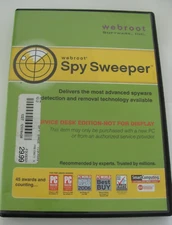 Webroot Spy Sweeper (Windows 98 SE, 2000, Me, XP) CD-ROM w Access Key