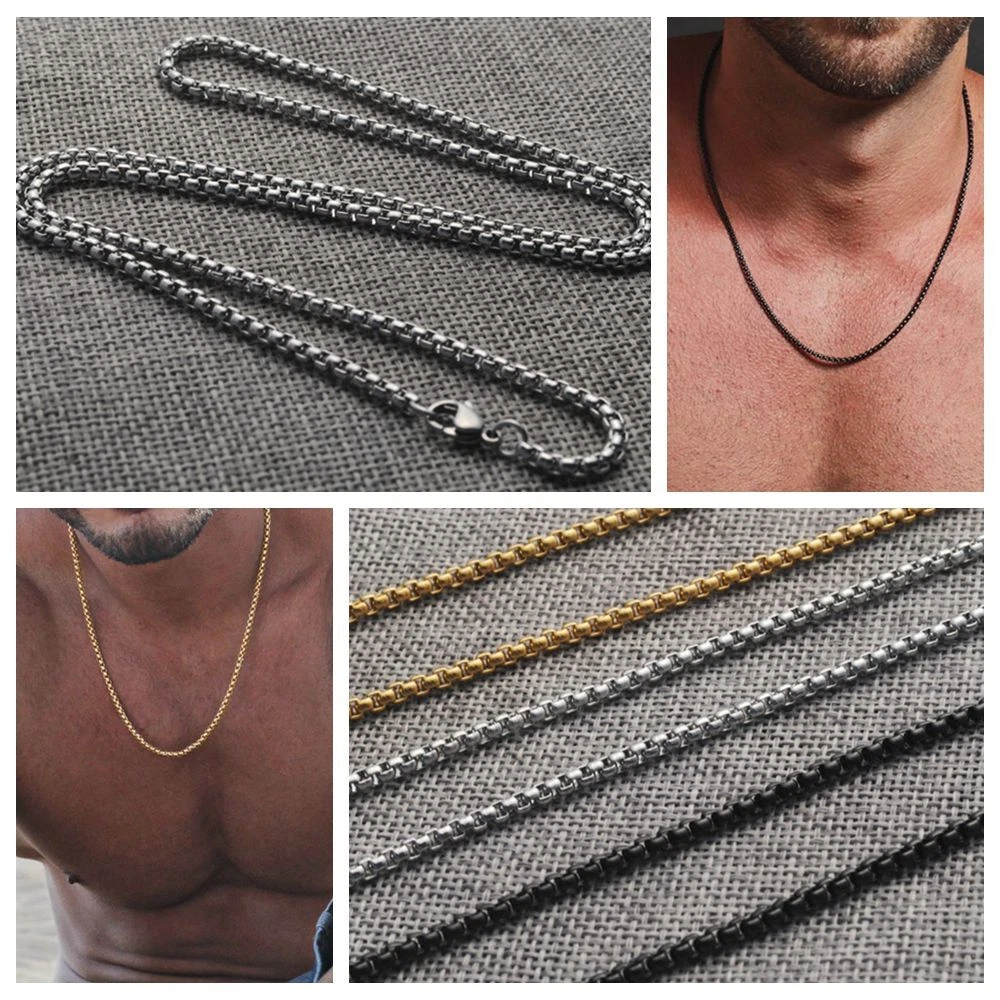 Men's fashion shop jewelry necklaces