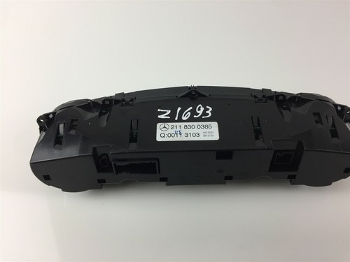 Z1693 MERCEDES BENZ CLIMATE CONTROL 2118301785 - Picture 4 of 4