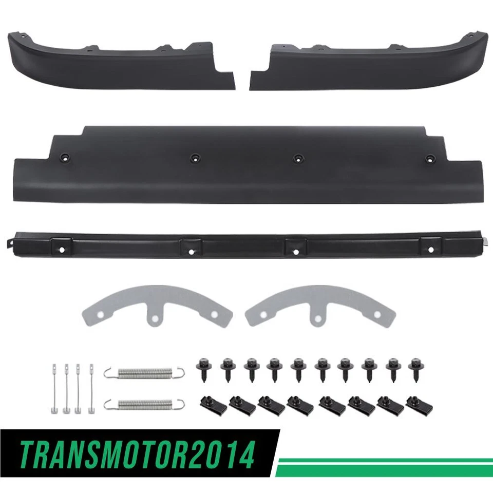 Fit For C5 Corvette Front Lower Spoiler Air Dam w/ Side Support+Mount Hardware Foto 2 de 4