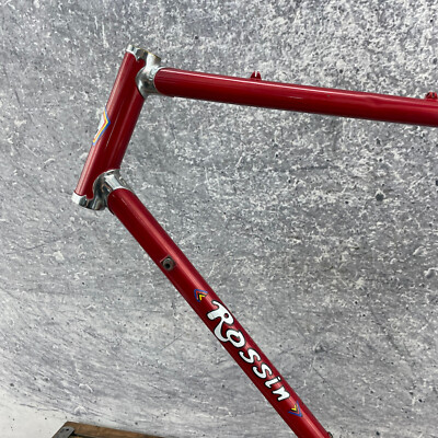 Vintage Rossin Record Frame Set 58 cm Columbus Campagnolo Italy