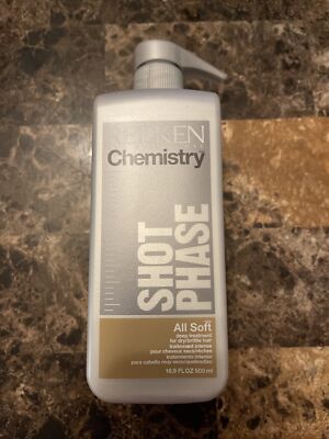 REDKEN Chemistry Shot Phase All soft deep treatment for dry Brittle hair 16.9oz