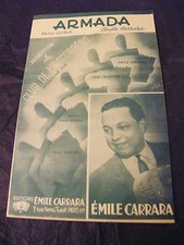 "Partition Armada Emile Carrara 1951 Paso Doble 1951 Music Sheet"