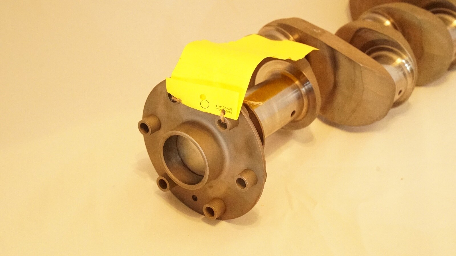 Continental TCM O200A Crankshaft PN 530182 Serviceable Crack inspected