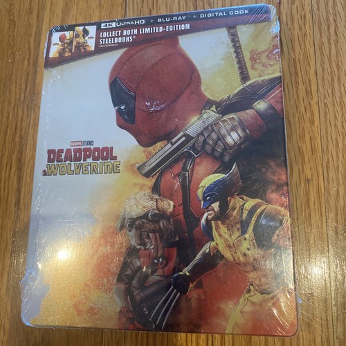 New Steelbook Deadpool and Wolverine: Deadpool Version (UHD / Blu-ray + Digital)