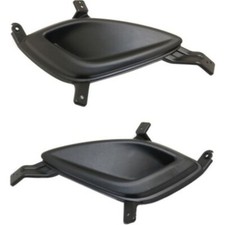 Fog Light Cover Set For 2011-2013 Hyundai Elantra Usa Built Front Textured Black