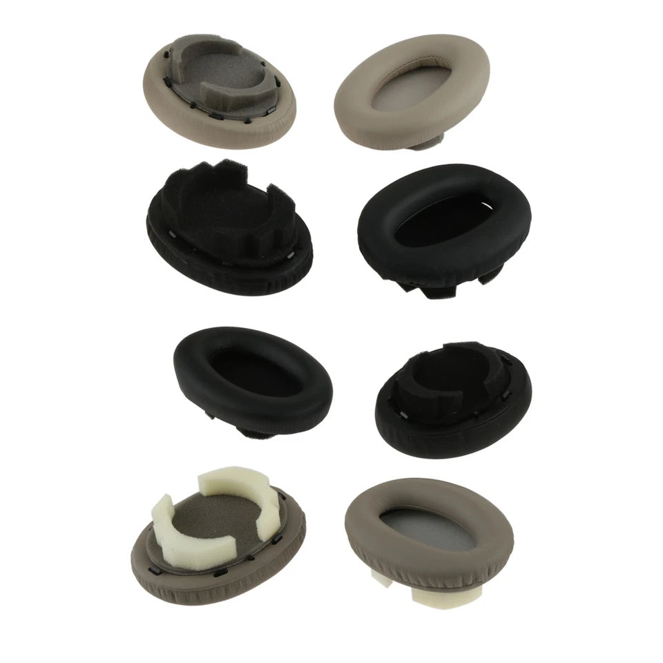 1 par de almohadillas suaves para auriculares Sony MDR-1000X WH-1000XM2 WH-1000XM3 Foto 3 de 4