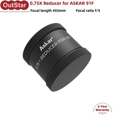 0.75X Reducer F5 M59 Support Full Frame Camera for ASKAR 91F Telescope #sz