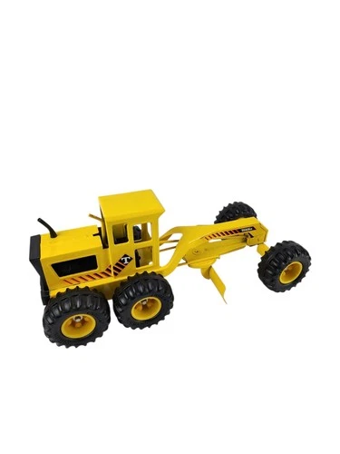 Tonka Yellow Road Grader Truck Paver Construction Vehicle