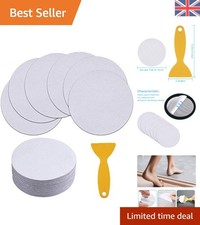 40-Piece Non-Slip Bath Tread Set - Clear, Round 10cm Stickers for Maximum Safety
