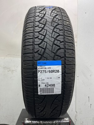 1 Used  P275/60R20 Pirelli Scorpion ATR 115 T - 11/32