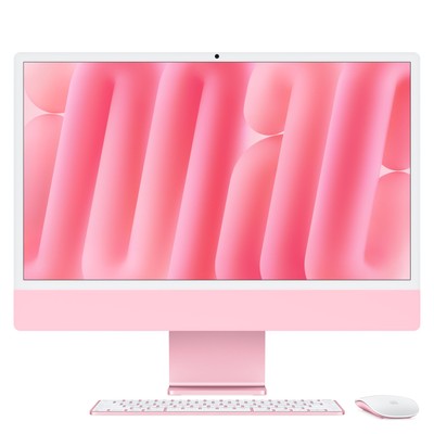 Apple 2024 iMac All-in-One Desktop Computer with M4 chip with 10-core CPU and