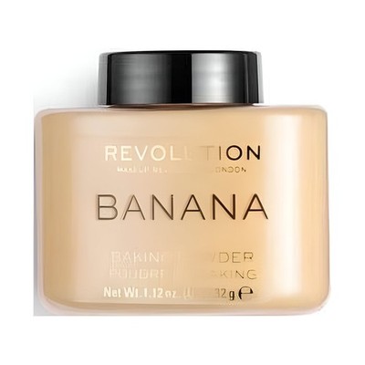 Makeup Revolution Loose Baking Powder - Banana (brightening for medium skin