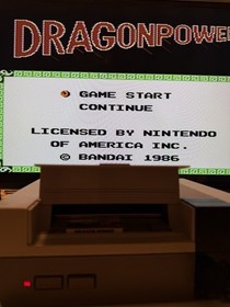 Dragon Power (Nintendo NES, 1988) Authentic Cartridge - Tested w/ OEM Sleeve🔥
