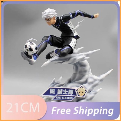 Blue Lock Nagi Seishiro Figur Anime Fussball Actionfigur PVC Modell Sammlung Dek