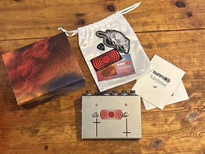 Earthquakes Devices Sunn O)) Life Pedal V1 Silver Limited Edition 277/500