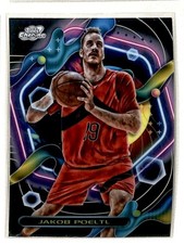 2023-24 Topps Chrome Cosmic Jakob Poeltl Toronto Raptors #128