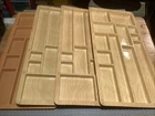 Set Of (4) 1960s GI Joe Footlocker Trays